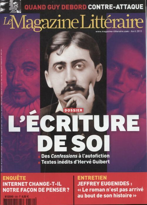 Livrenpoche : Magazine littéraire n°530 : L'écriture de soi - Collectif - Livre