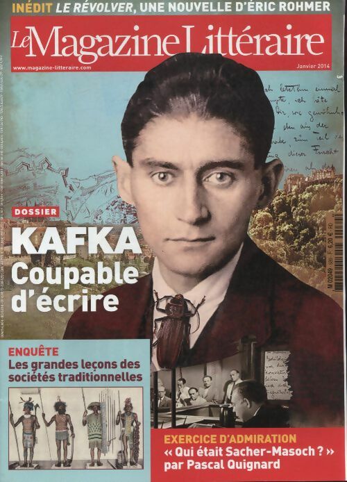 Livrenpoche : Magazine littéraire n°539 : Kafka, coupable d'écrire - Collectif - Livre