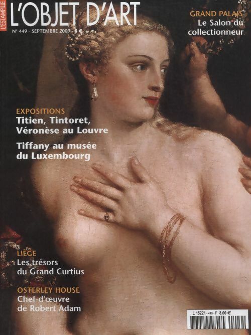 Livrenpoche : L'Objet d'art l'estampille n°449 : Titien, Tintoret, Véronèse au Louvre - Collectif - Livre