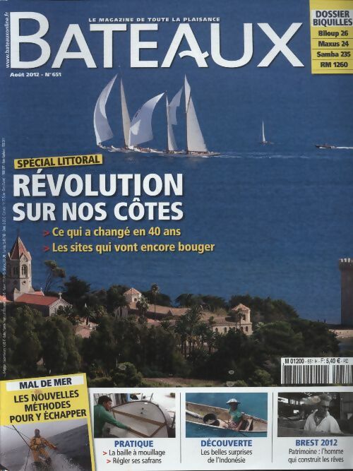 Livrenpoche : Bateaux n°651 : Révolution sur nos côtes - Collectif - Livre
