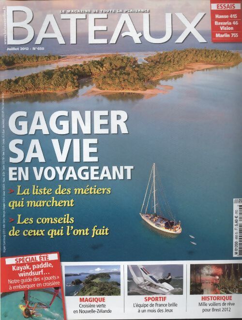 Livrenpoche : Bateaux n°650 : Gagner sa vie en voyageant - Collectif - Livre
