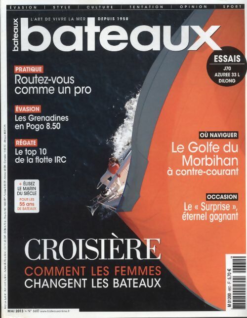 Livrenpoche : Bateaux n°660 : Croisière, comment les femmes changent les bateaux - Collectif - Livre
