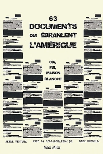 Livrenpoche : 63 documents qui ébranlent l'Amérique - Jesse Ventura - Livre