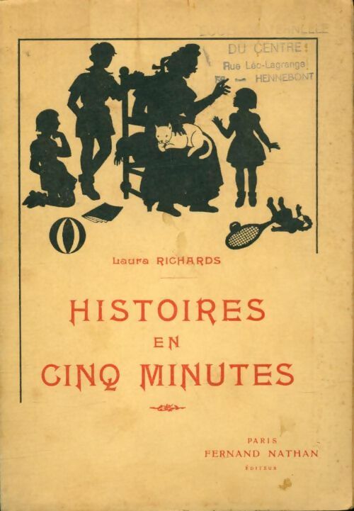 Livrenpoche : Histoires en cinq minutes - Laura Richards - Livre