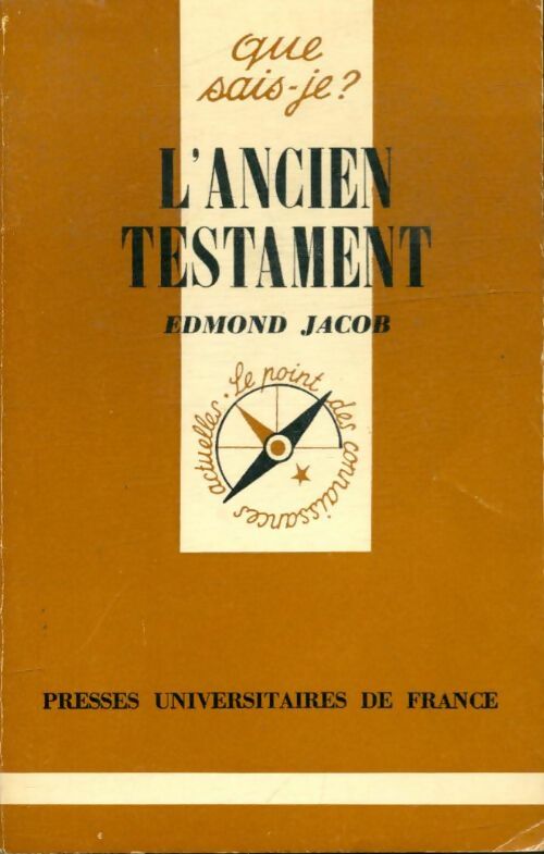 Livrenpoche : L'ancien testament - Edmond Jacob - Livre