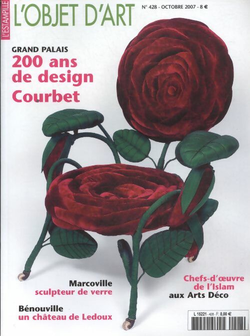 Livrenpoche : L'Objet d'art l'estampille n°428 : 200 ans de design Courbet - Collectif - Livre
