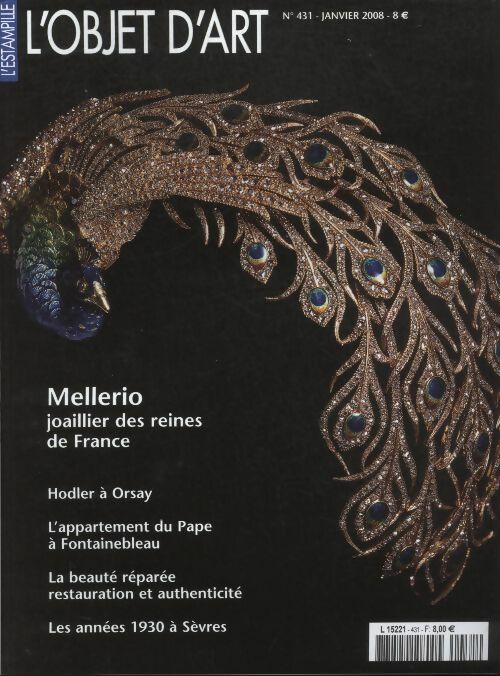 Livrenpoche : L'Objet d'art l'estampille n°431 : Mellerio, joaillier des reines de France - Collectif - Livre