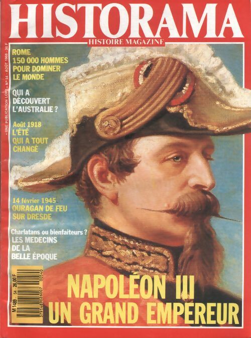 Livrenpoche : Historama (nouvelle série) n°54 : Napoléon III un grand empereur - Collectif - Livre