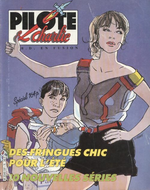 Livrenpoche : Pilote & Charlie n°5 : Des fringues chic pour l'été - Collectif - Livre