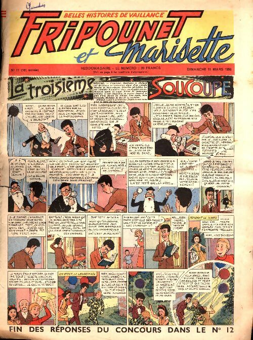 Livrenpoche : Fripounet 16e année n°11 - Collectif - Livre