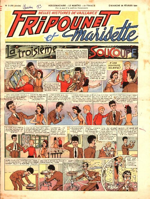 Livrenpoche : Fripounet 16e année n°9 - Collectif - Livre