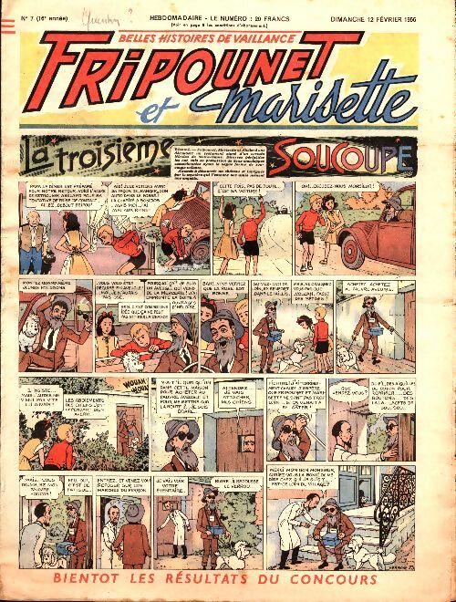 Livrenpoche : Fripounet 16e année n°7 - Collectif - Livre