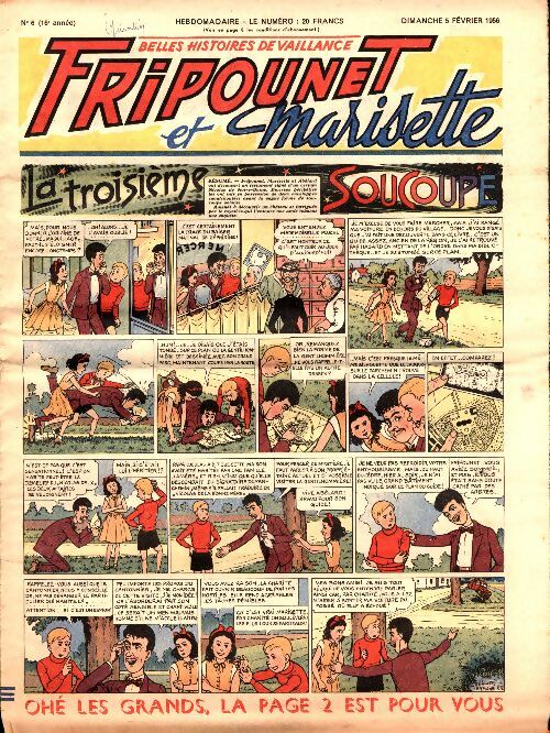 Livrenpoche : Fripounet 16e année n°6 - Collectif - Livre