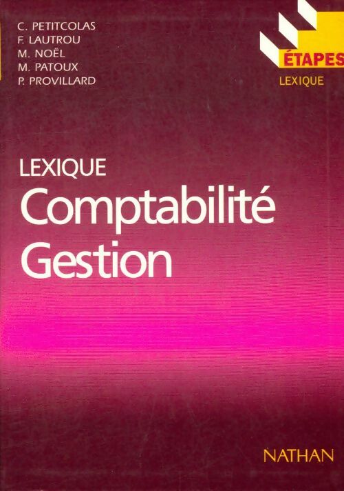 Livrenpoche : Lexique comptabilité-gestion - Collectif - Livre
