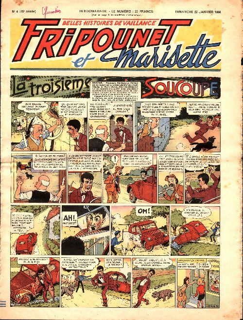 Livrenpoche : Fripounet 16e année n°4 - Collectif - Livre