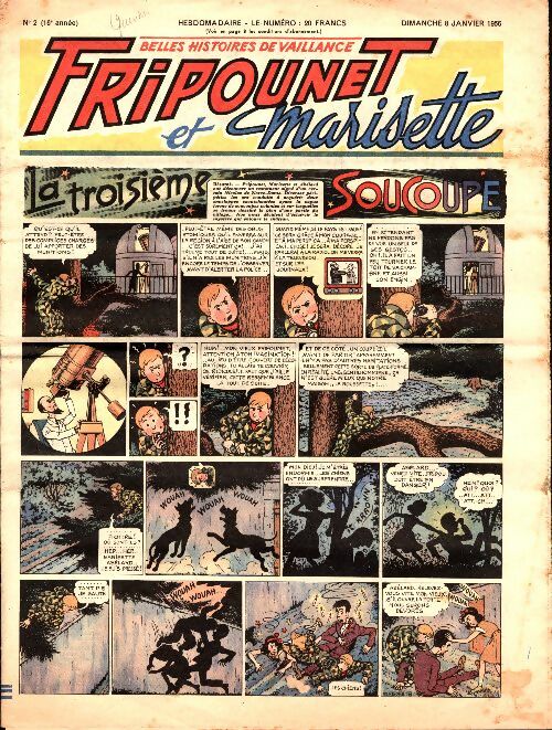Livrenpoche : Fripounet 16e année n°2 - Collectif - Livre