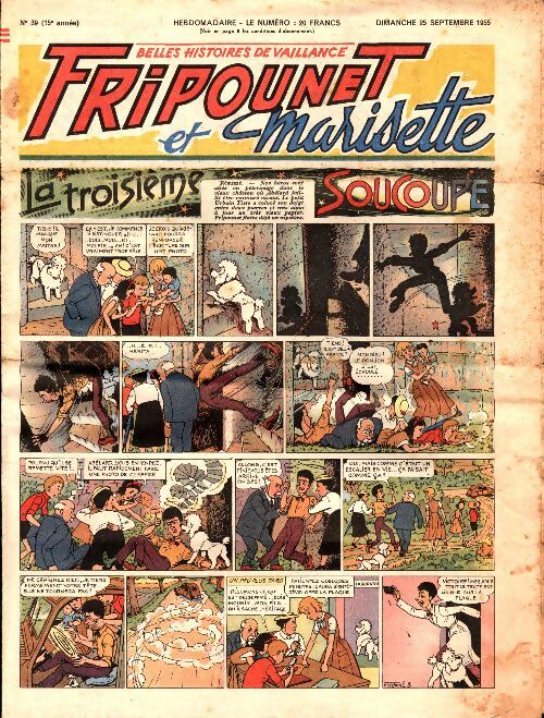 Livrenpoche : Fripounet 16e année n°39 - Collectif - Livre