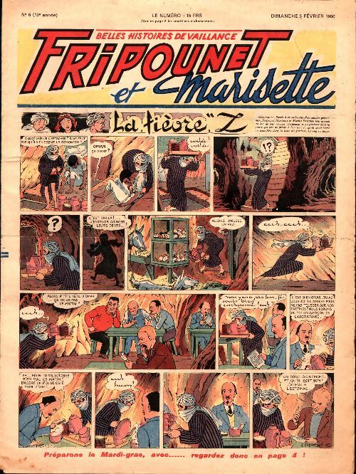Livrenpoche : Fripounet 10e année n°6 - Collectif - Livre