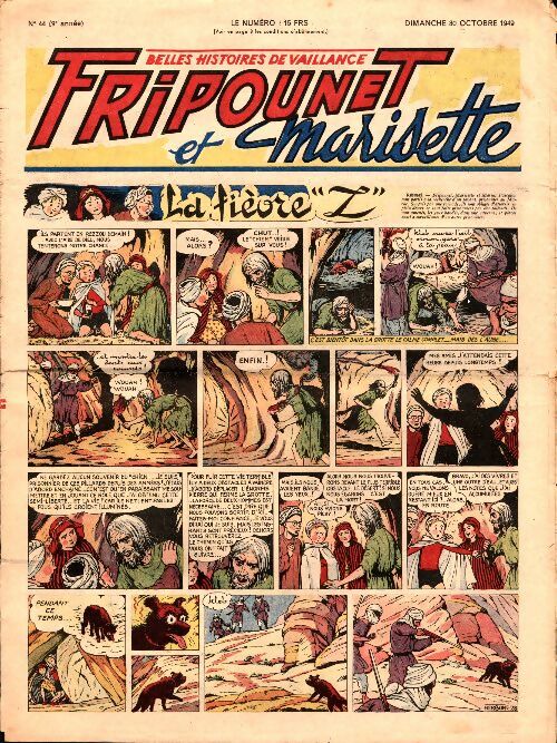 Livrenpoche : Fripounet 9e année n°44 - Collectif - Livre