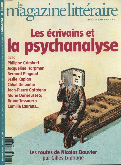 Livrenpoche : Magazine littéraire n°473 : Les écrivains et la psychanalyse - Collectif - Livre
