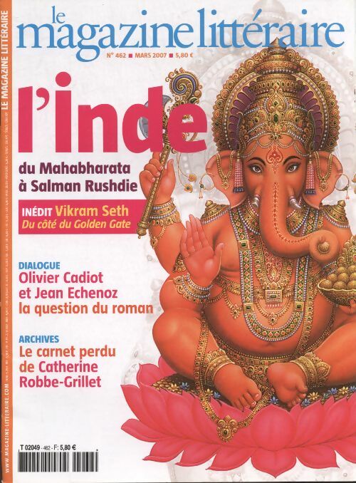 Livrenpoche : Magazine littéraire n°462 : L'inde, du Mahabharata à Salman Rushdie - Collectif - Livre