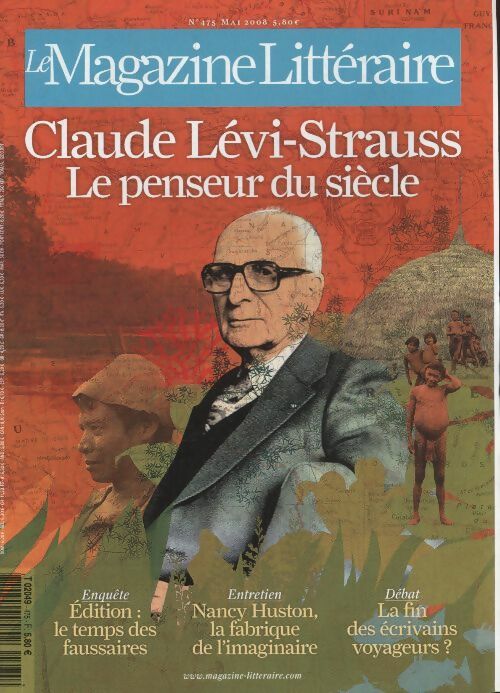 Livrenpoche : Magazine littéraire n°475 : Claude Lévi-Strauss, le penseur du siècle - Collectif - Livre