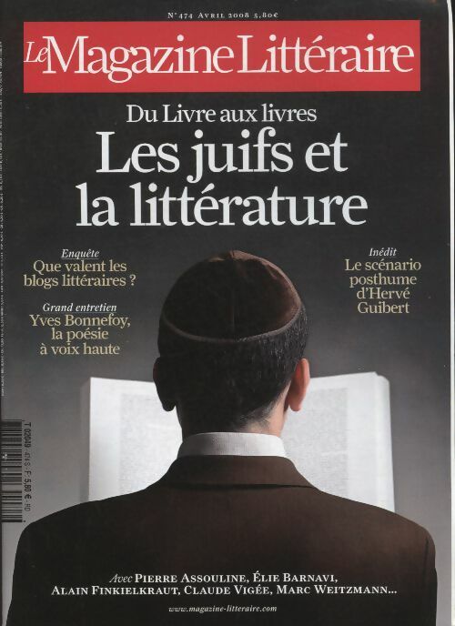 Livrenpoche : Magazine littéraire n°474 : Du Livre aux livres, les juifs et la littérature - Collectif - Livre
