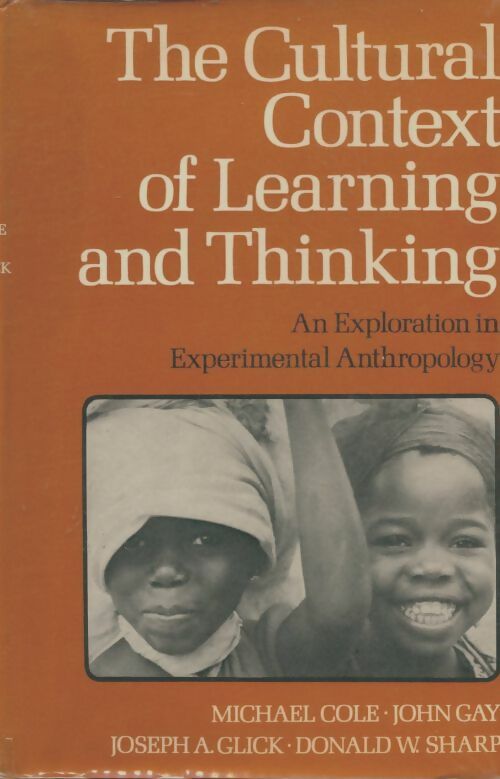 Livrenpoche : The cultural context of learning and thinking - Collectif - Livre