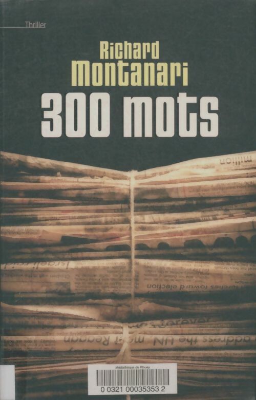 Livrenpoche : 300 Mots - Richard Montanari - Livre