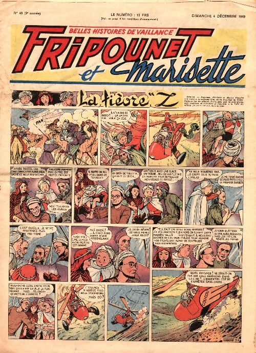 Livrenpoche : Fripounet 9e année n°49 - Collectif - Livre