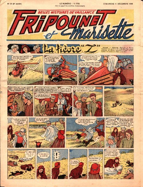Livrenpoche : Fripounet 9e année n°50 - Collectif - Livre