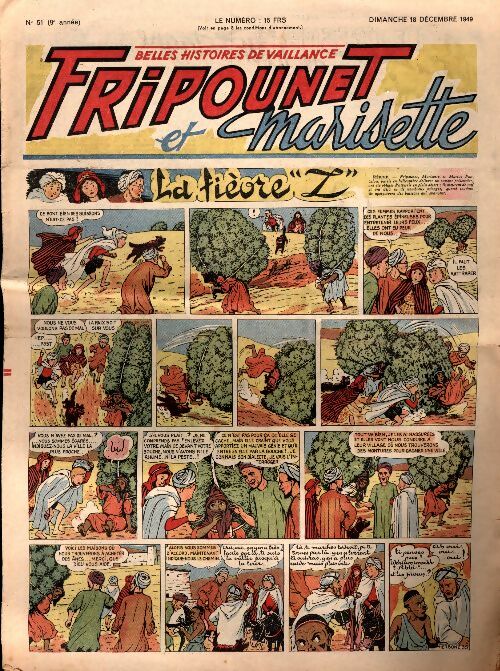 Livrenpoche : Fripounet 9e année n°51 - Collectif - Livre