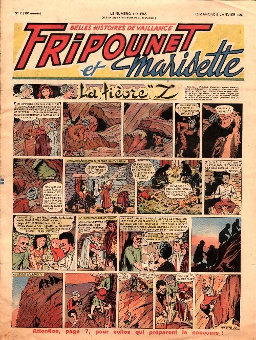 Livrenpoche : Fripounet 10e année n°2 - Collectif - Livre