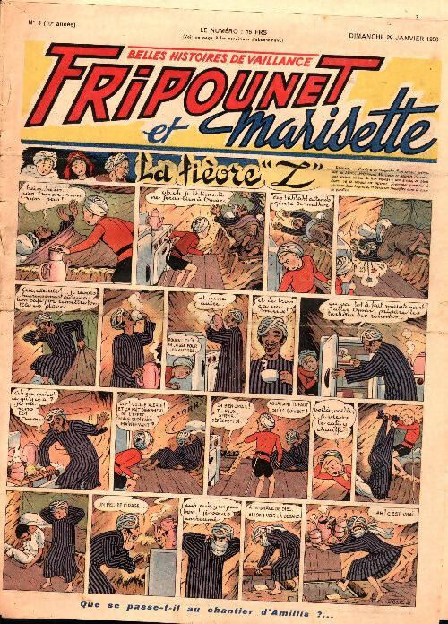 Livrenpoche : Fripounet 10e année n°5 - Collectif - Livre