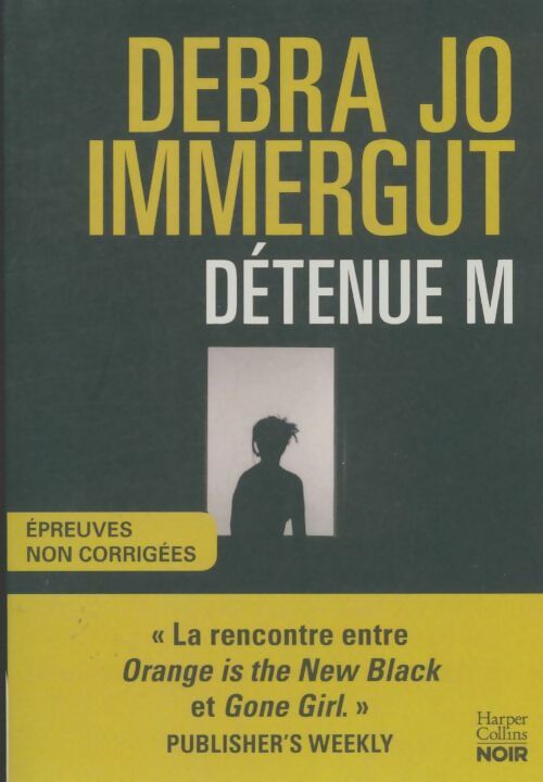 Livrenpoche : Détenue M - Debra Jo Immergut - Livre