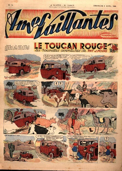 Livrenpoche : Ames vaillantes 1949 n°14 - Collectif - Livre