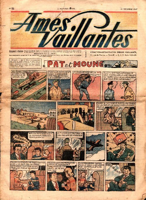 Livrenpoche : Ames vaillantes 1947 n°51 - Collectif - Livre
