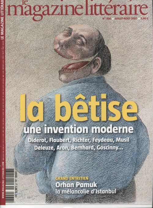 Livrenpoche : Magazine littéraire n°466 : La bêtise, une invention moderne - Collectif - Livre