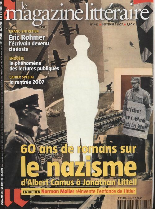Livrenpoche : Magazine littéraire n°467 : 60 ans de romans sur le nazisme - Collectif - Livre