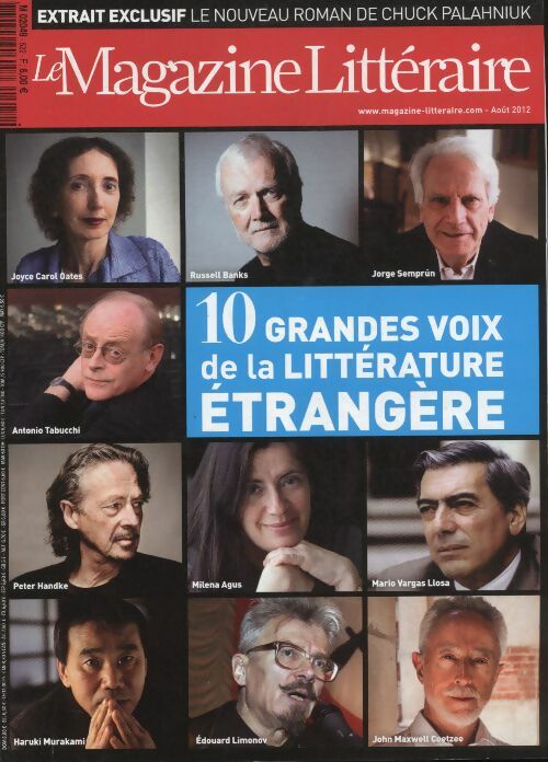 Livrenpoche : Magazine littéraire n°522 : 10 grandes voix de la littérature étrangère - Collectif - Livre