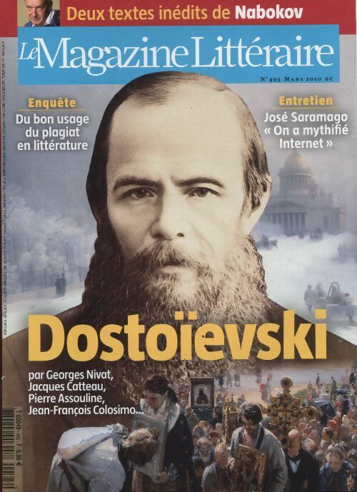 Livrenpoche : Magazine littéraire n°495 : Dostoïevski - Collectif - Livre