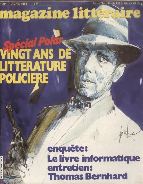 Livrenpoche : Magazine littéraire n°194 : Vingt ans de littérature policière - Collectif - Livre