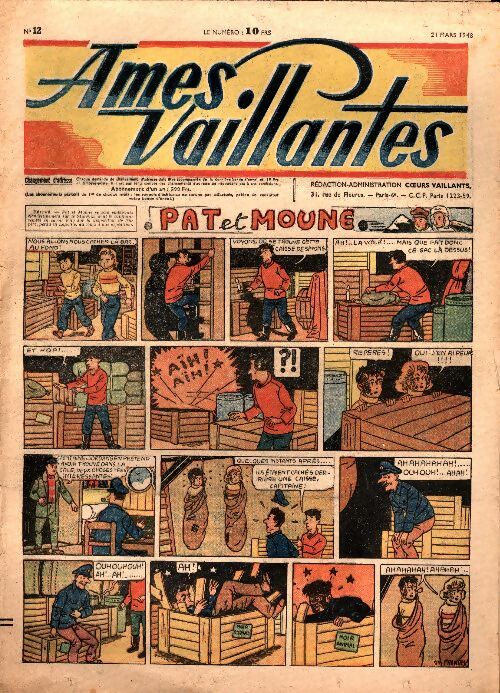 Livrenpoche : Ames vaillantes 1948 n°12 - Collectif - Livre