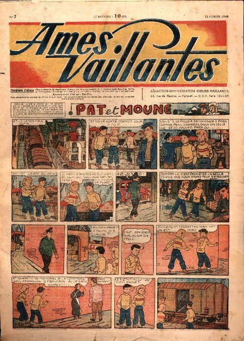 Livrenpoche : Ames vaillantes 1948 n°7 - Collectif - Livre