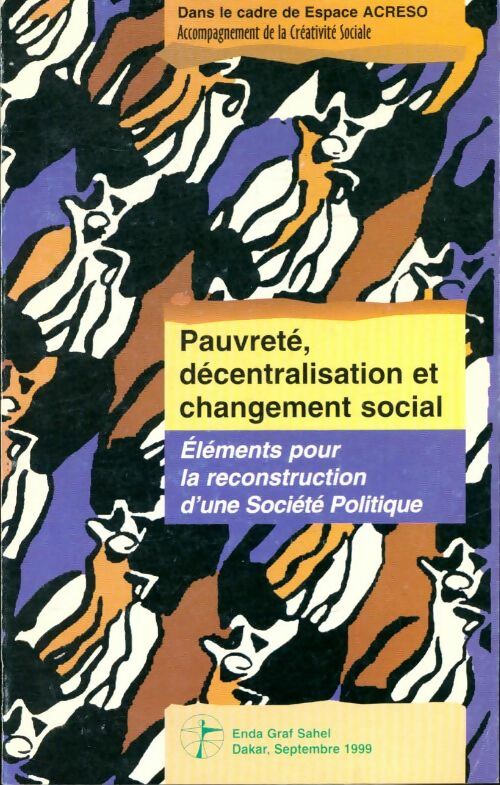 Livrenpoche : Pauvreté, décentralisation et changement social - Collectif - Livre