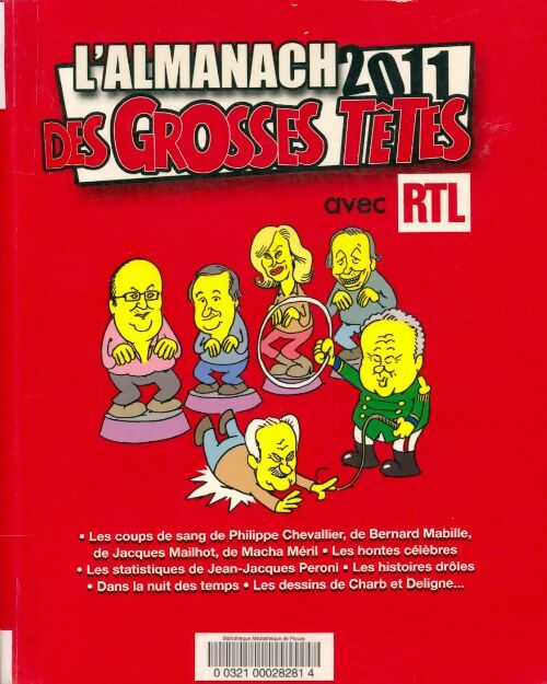 Livrenpoche : L'almanach 2011 des grosses têtes - Collectif - Livre