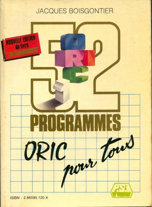 Livrenpoche : 52 programmes Oric pour tous - Jacques Boisgontier - Livre