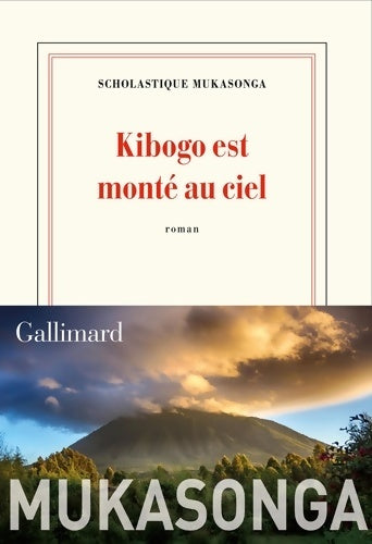 Kibogo est monté au ciel - Scholastique Mukasonga -  Blanche - Livre