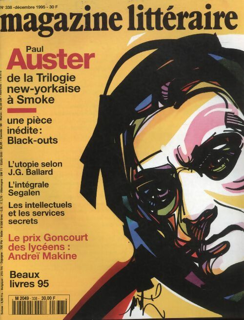 Livrenpoche : Magazine littéraire n°338 : Paul Auster de la trilogie new-yorkaise à Smoke - Collectif - Livre