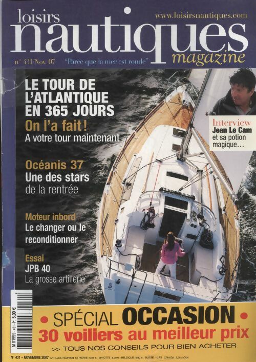 Livrenpoche : Loisirs nautiques n°431 : Le tour de l'Atlantique en 365 jours - Collectif - Livre
